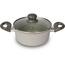 Lamart LT1266 ponev s pokrovom Stripe, premer 18cm