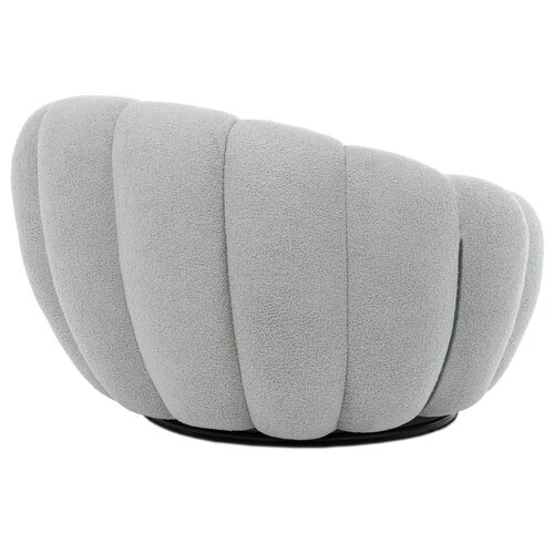 Scaun pivotant Bouclé GREY2, gri