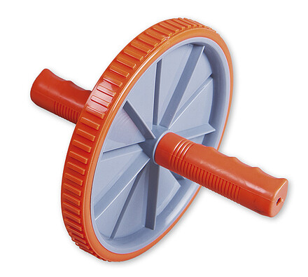 Posilovací kolečko SportWell, oranžová, pr. 24 cm