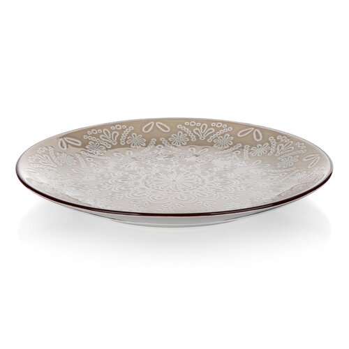 Banquet formájú lapos tányér készlet 27 cm, 6 db