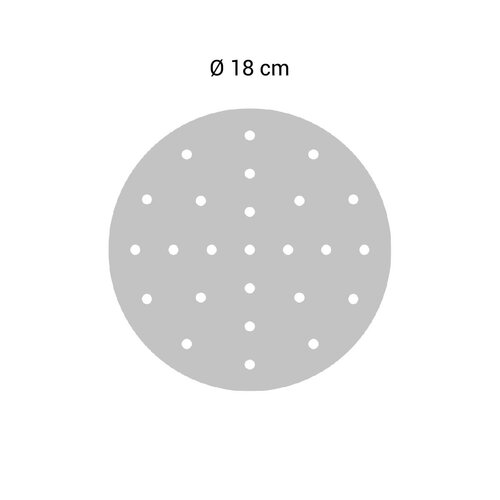 Tescoma Papierová podložka do fritézy okrúhla DELÍCIA pr. 18 cm, 50 ks