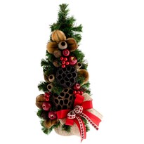 Exclusive díszített karácsonyfa, 40 cm