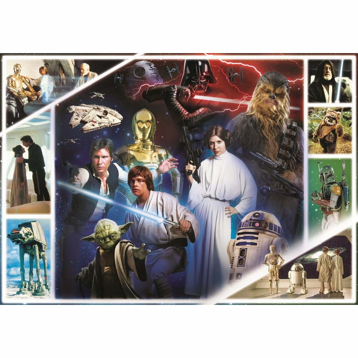 Obrázok Trefl puzzle Star Wars: V ďalekej galaxii 1000 dielikov