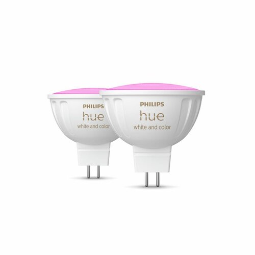 Philips Hue 8719514491649 žárovka LED WACA Bluetooth GU5.3 MR16, 2 ks