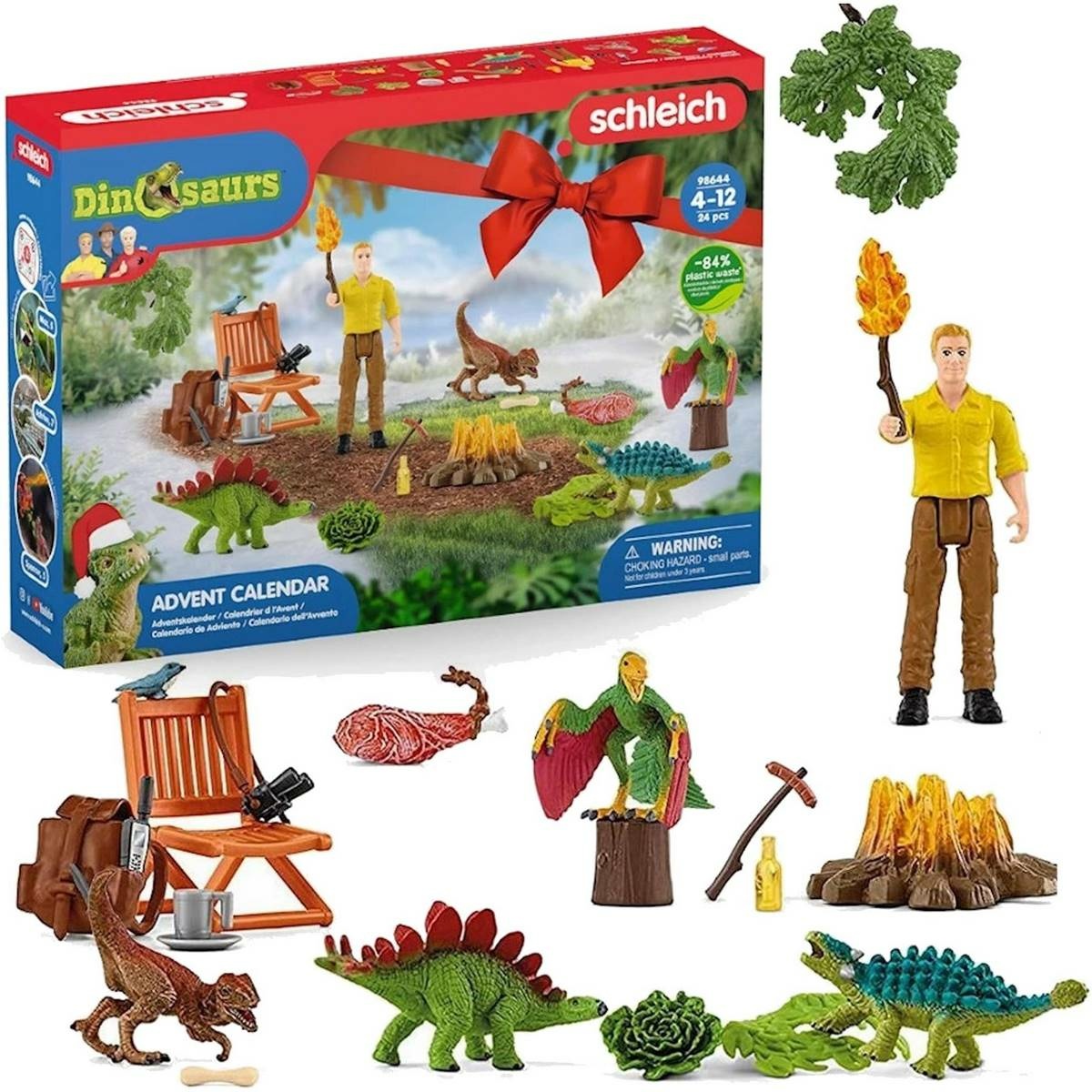 Schleich 98644 Kalendarz adwentowy Dinozaury