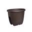 Gardenico Balkónový květináč na zábradlí BalconiaOVI hnědá, pr. 30 cm
