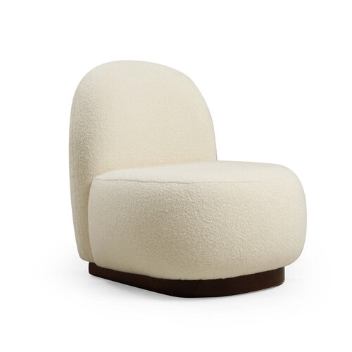 Scaun Tina Bouclet White