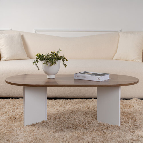Couchtisch Sable Walnut White