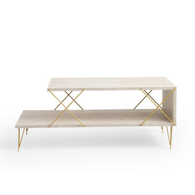 Couchtisch Loire Gold Travertine