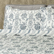 Cuvertura de pat 4Home Blue Patrones, 220 x 240 cm, 2 buc. 50 x 70 cm