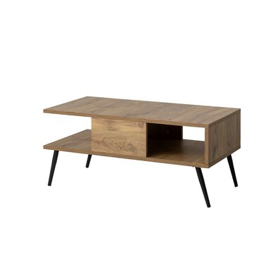Konferenčný stolík Bukle Atlantic Pine and Black