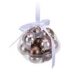 Xmas Ball karácsonyi dísz készlet, rézszínű, 14 db
