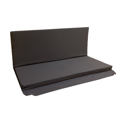 Happy Green Kissen für Hollywoodschaukel Stern 130 cm, grau