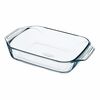 Pyrex üveg sütőedény 4 l, 39 x 25 x 7 cm, 39 x 25