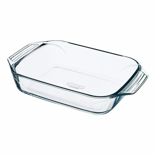 Pyrex Vas de sticlă pentru cuptor 4 l, 39 x 25 x 7cm