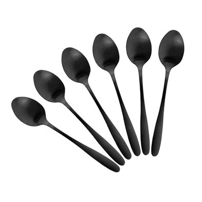 Orion 6-częściowy zestaw łyżeczek BLACK