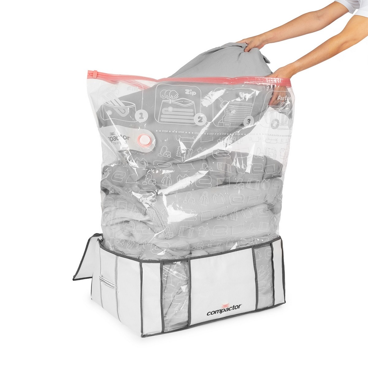 Compactor Úložný box s vakuovým pytlem XXL Life, XXL - thumb (7)