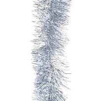 Exclusive karácsonyi fényfüzér, átmérő: 11 cm, 4,5 m, ezüst