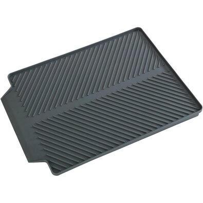 Wenko Килимок для сушки Linea 40 x 3 x 30 см, сірий