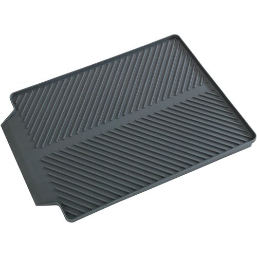 Wenko Geschirrabtropfer Linea 40 x 3 x 30 cm, grau