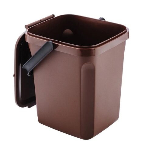Denox Active Koš za organske odpadke 10 l, rjava
