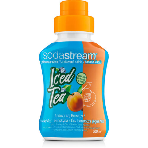 SodaStream Příchuť Ledový čaj BROSKEV, 500 ml