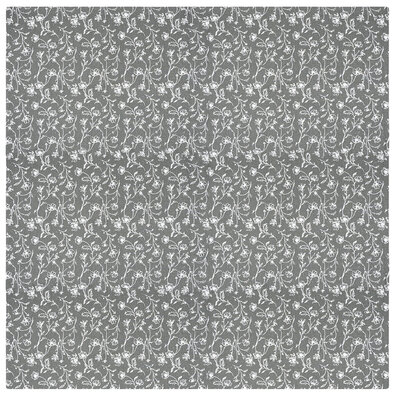 Ubrus Zara šedá, 60 x 60 cm