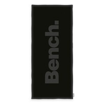 Prosop de plajă Bench negru, 80 x 180 cm
