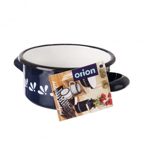 Orion emajlirana ponev MODROTISK, 0,6 l