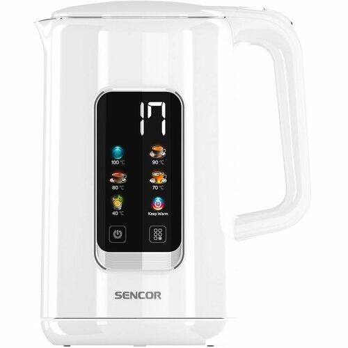 Sencor SWK 0950WH elektromos vízforraló, fehérszínben