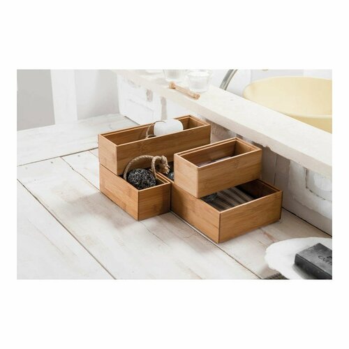 Compactor Shranjevalni organizator Bamboo Box XXL,30 x 15 x 6,5 cm