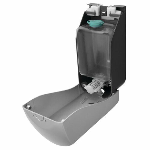 AQUALINE 1319-78 Emiko dozirnik za tekoče milo,stenski 1000 ml, siv