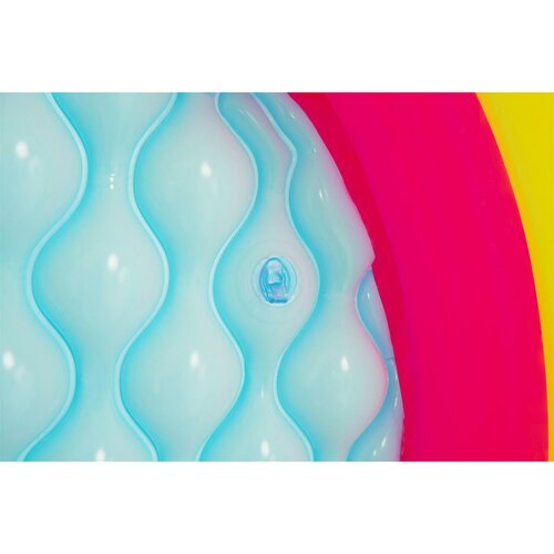 Bestway Napihljiv bazen roza-rumeno-zelen, premer70 cm, višina 24 cm