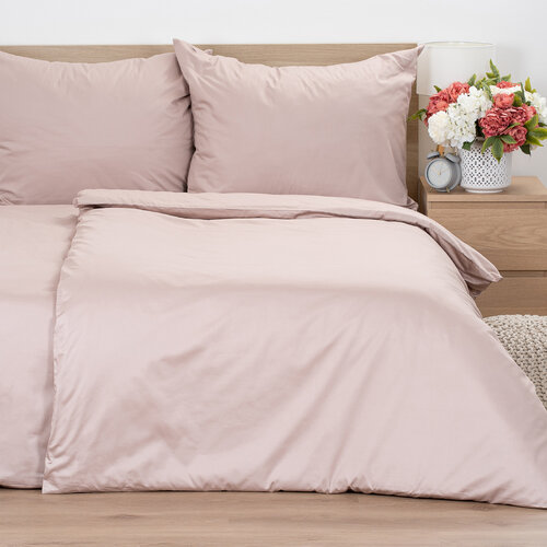 4Home Lenjerie de pat din satin Cappuccino, 140 x200 cm, 70 x 90 cm