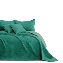 AmeliaHome Покривало для ліжка  Softa, зелений - нефритовий зелений, 220 х 240 см