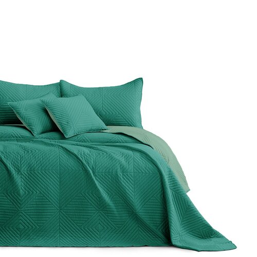 AmeliaHome Cuvertură de pat Softa verde - verde jad, 220 x 240 cm