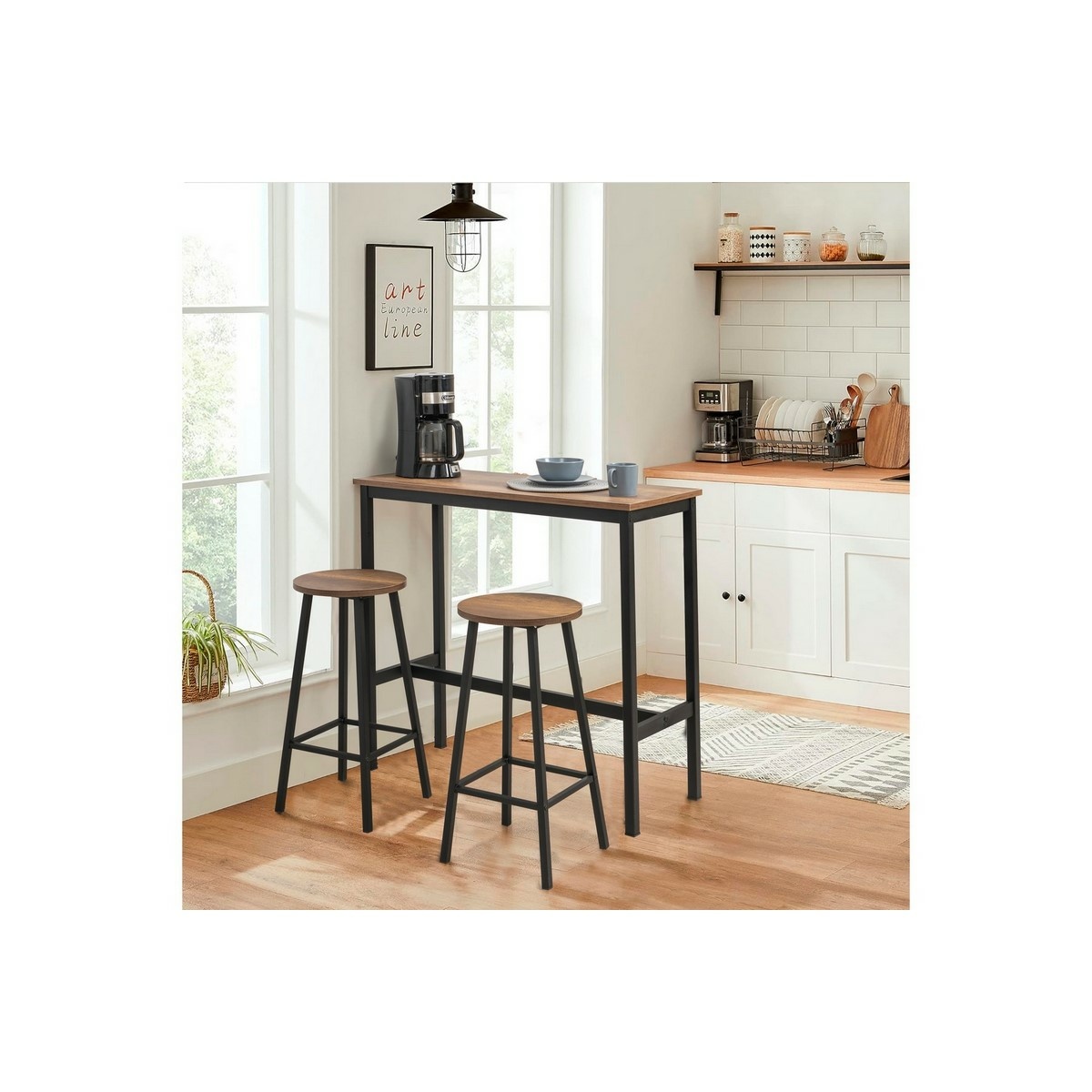 Jedálenský set Mola Barok Black