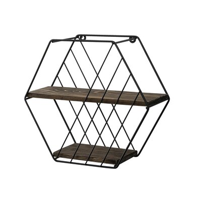 Полиця Lila Black and Walnut