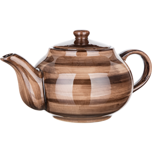 Banquet Keramická kanvica PALAS, 1,2 l, hnedá