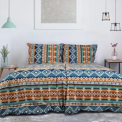 B.E.S. Petrovice Aztec Spirit flanel ágyneműhuzat, 140 x 200 cm, 70 x 90 cm