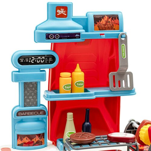 Baby Mix Dziecięcy zestaw do grillowania w aucie 2w1, 51 x 18 x 53 cm