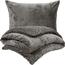 Lenjerie de pat din microflanel 4Home gri, 160 x 200 cm, 70 x 80 cm