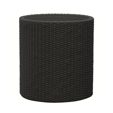 Keter Cylinder L 39 l virágcserép, antracit