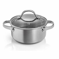 Oală cu capac Tescoma SteelCRAFT diametru 18 cm, 2 l