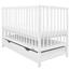 Łóżeczko New Baby Basic z szufladą, białe