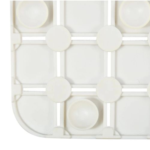 Spirella Suport antiderapant pentru cadă QUADROPremium, alb, 36 x 76 cm