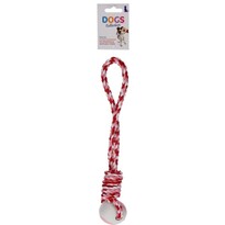 Zabawka dla psów Dog rope różowy, 32 x 8 x 7 cm