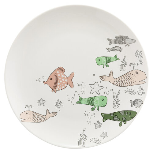 Florina 3-delni porcelanový set Rybky