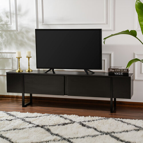 Televizní stolek Serenity Wood Black