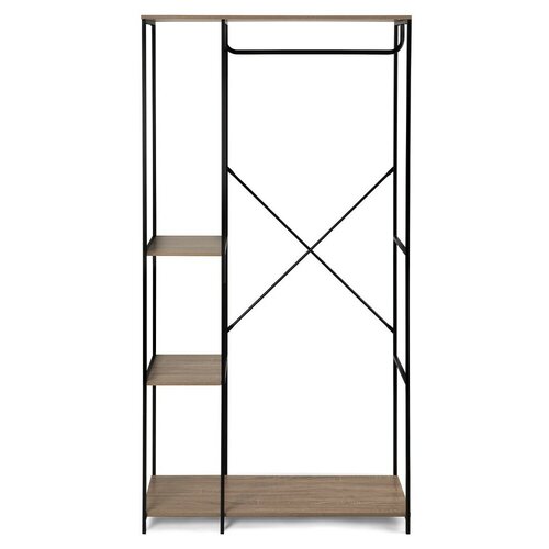 Věšák s policemi LOFTY GRID Combo